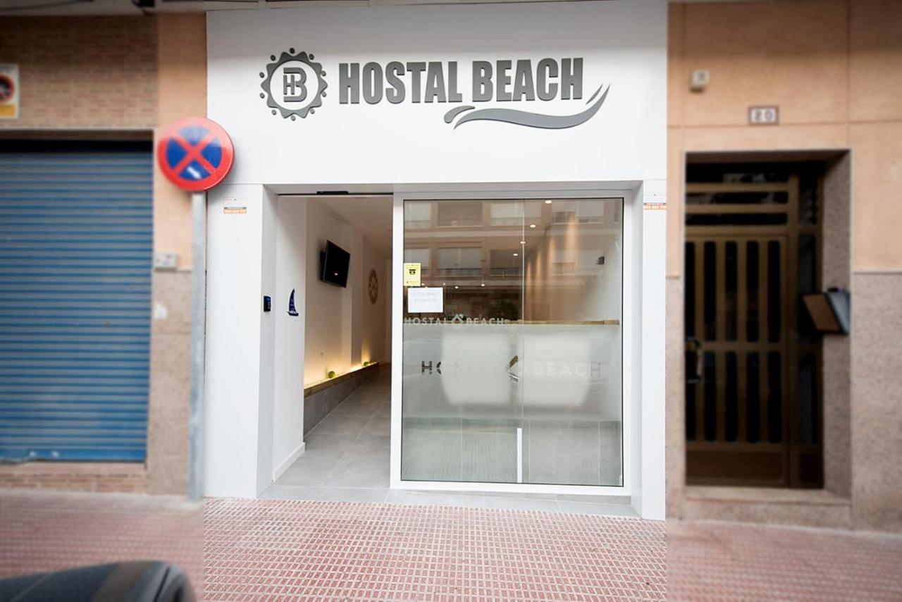 Hostal Beach Santa Pola Bagian luar foto
